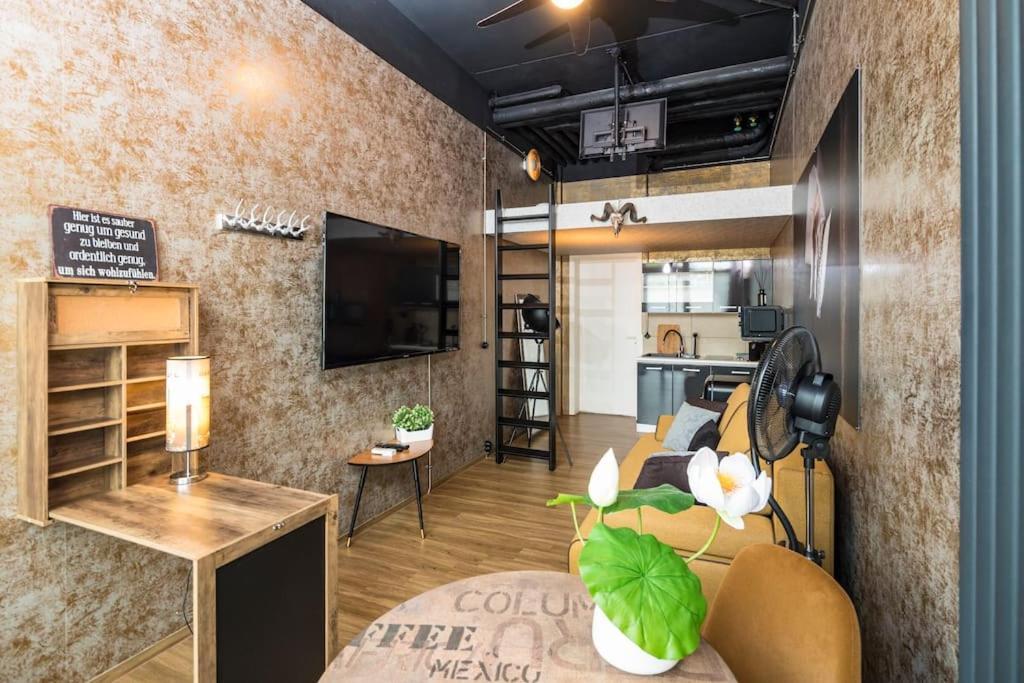 Dresden Loft An Der Elbe Leilighet Eksteriør bilde